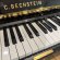 C. Bechstein Concert 8 von 2011 in Schwarz glänzend