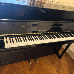 Grotrian-Steinweg GS 118 von 2021 in Schwarz glänzend