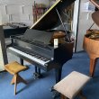 Grotrian-Steinweg Modell 160 Eiche schwarz matt von 1965 in Eiche matt