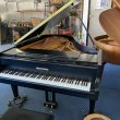 Grotrian-Steinweg 185 schwarz matt von 1956 in Schwarz matt