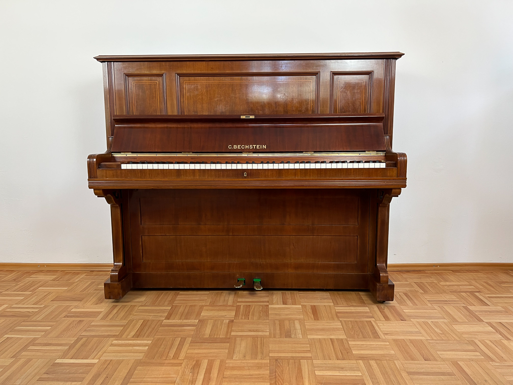 C. Bechstein 124 cm von 1917 in Mahagoni glänzend