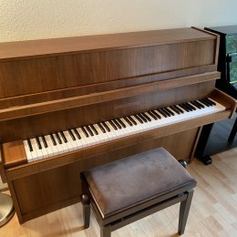 Grotrian-Steinweg 110 Nussbaum von 1970 in Nussbaum matt