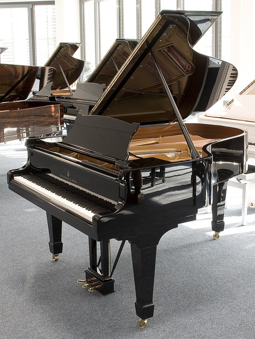 Steinway & Sons A-188 von 1905 in Schwarz glänzend