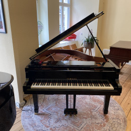 Yamaha C1 Silent von 2010 in Schwarz glänzend