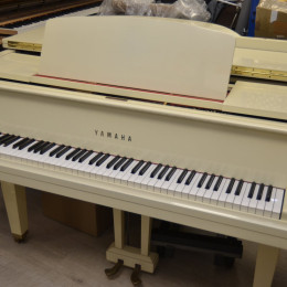Yamaha G1 von 1970 in Weiß glänzend